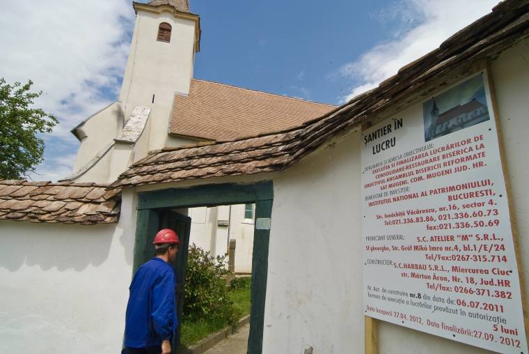 Emberi maradványok is előkerültek a restaurálás során