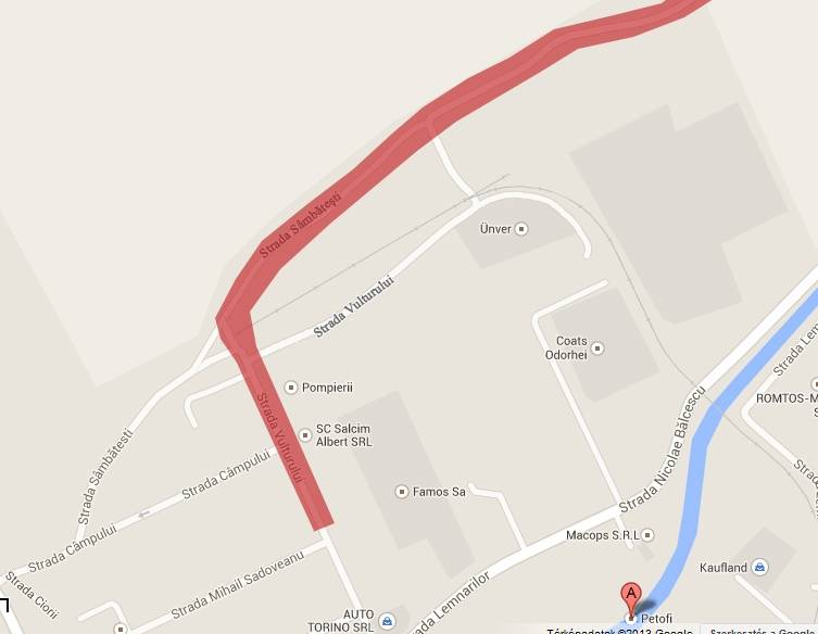 Főút lesz a leaszfaltozott Szombatfalvi utcából