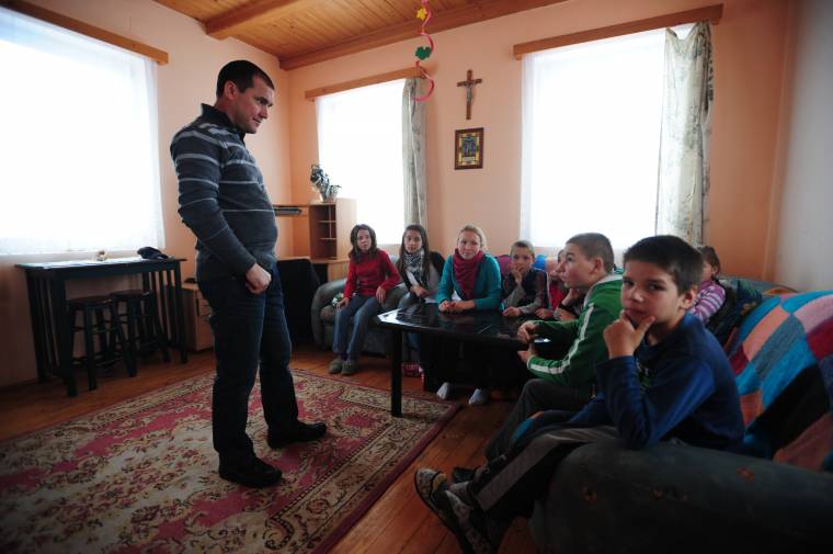 Meleg otthon a havas ölében