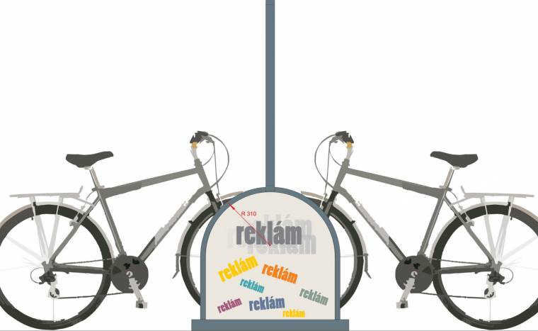 Nem a látványterv alapján készültek a biciklitartók