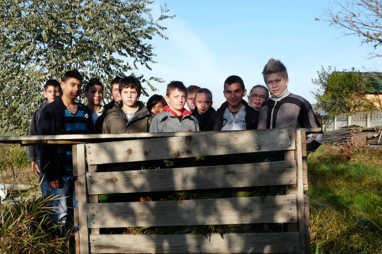 Zöldiskola a komposztálás jegyében