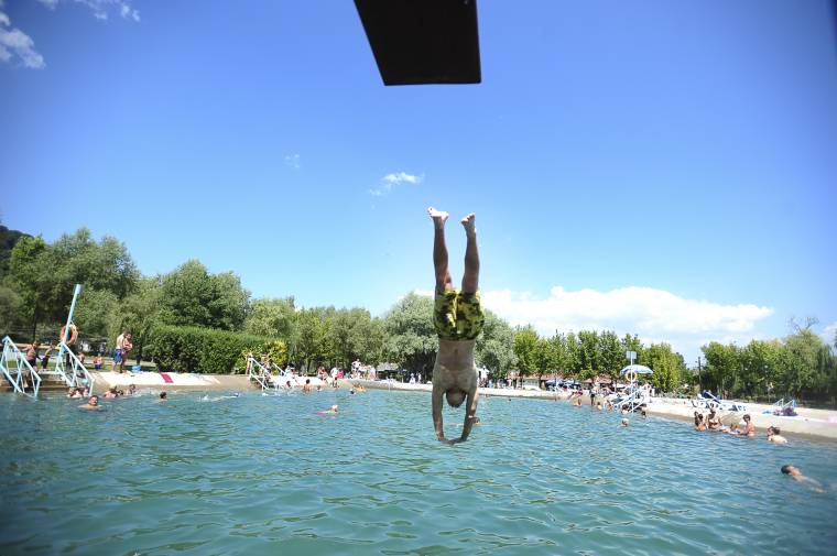 Tízezres látogatottság az udvarhelyi strandon