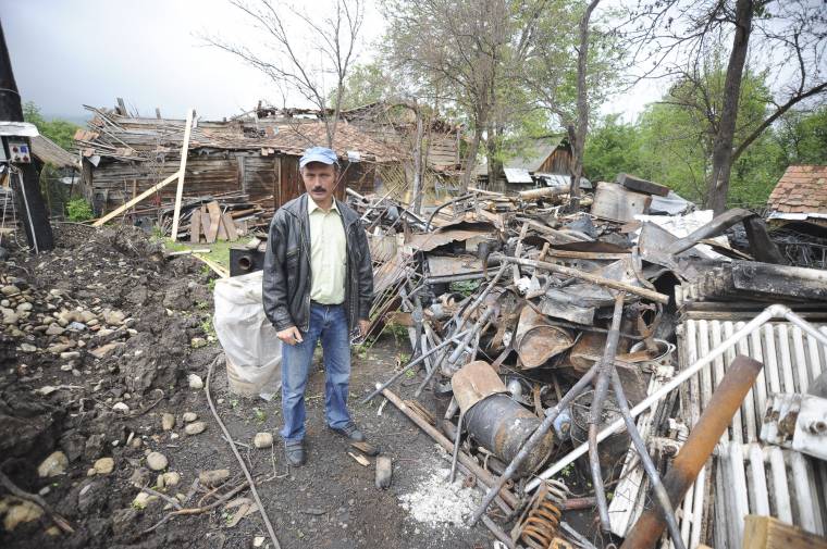 Egy rakás ócskavas maradt a műhelyből