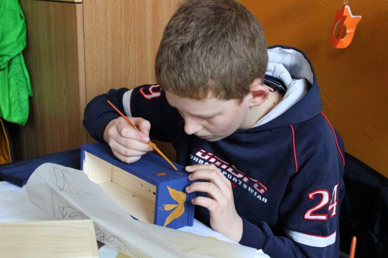 Bútorfestő tábor Szentegyházán