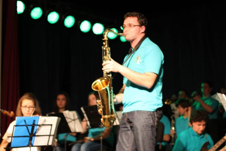 A Gold Band örömzenélt Szentegyházán