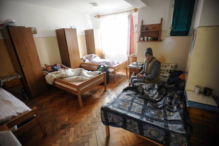 Túljelentkezés volt a leghidegebb napokon a székelyudvarhelyi hajléktalanszállón