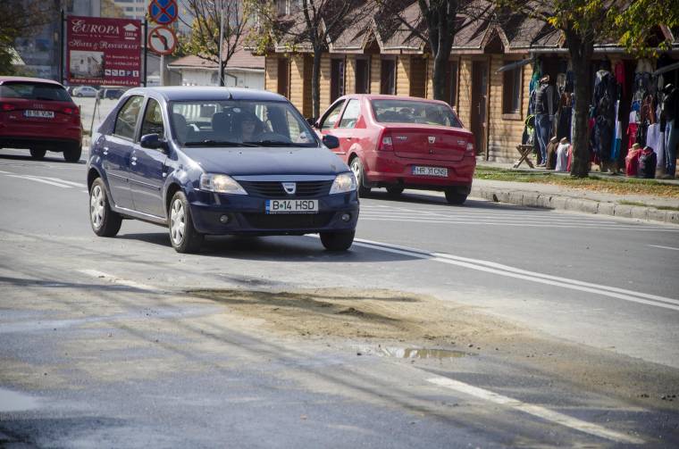Vízszivárgás a Bethlen Gábor utcában