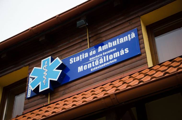 Felújították a régi mentőállomás-épületet