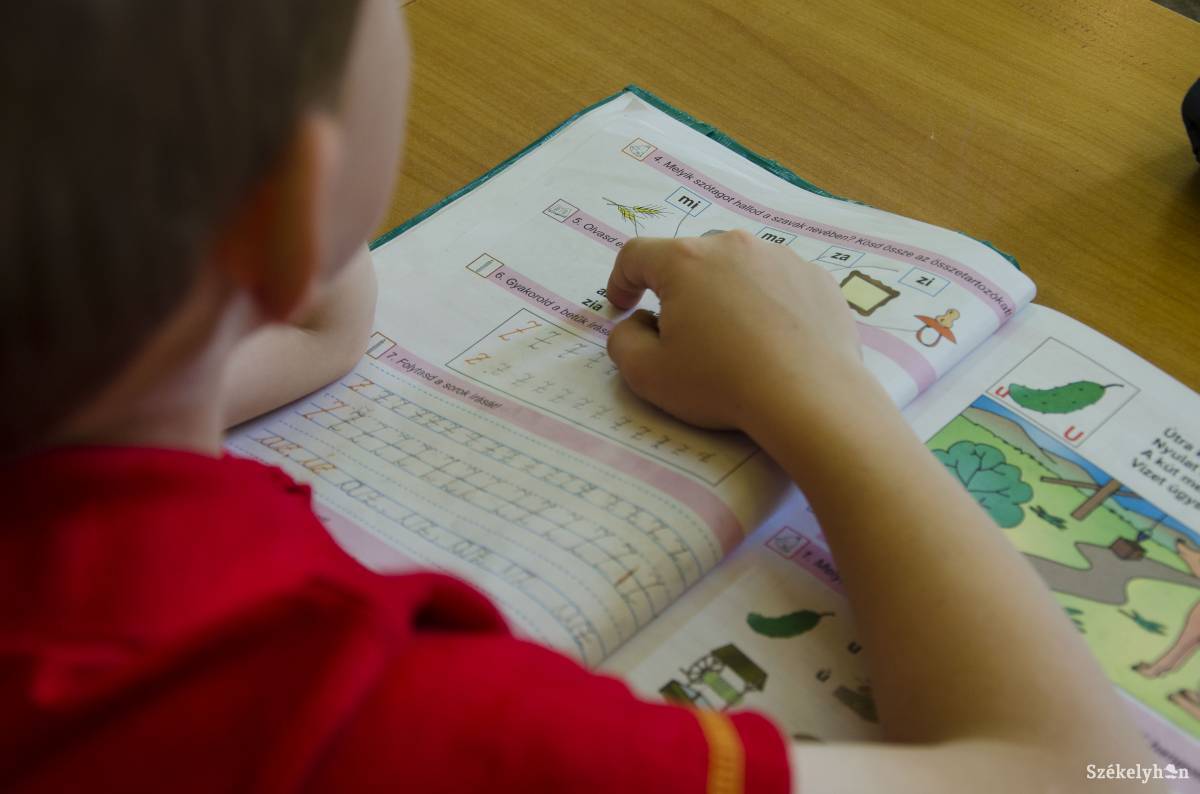 A magyar harmadik osztályosok anyanyelv tankönyve idén sem lesz az iskolások padján. Illusztráció •  Fotó: Lukácsi Lehel