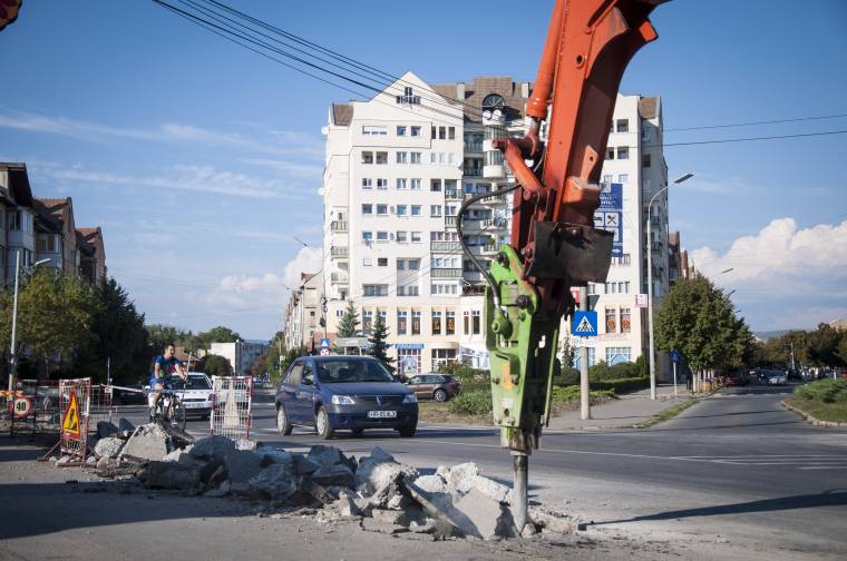 Ősz végére készülhet el a körforgalom