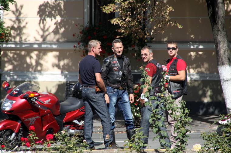 Motorosok tiltakoztak Udvarhelyen