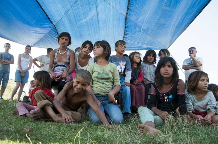 Gyermekhét a romatelepen