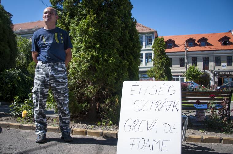 Éhségsztrájkol a csereháti kilakoltatott férfi