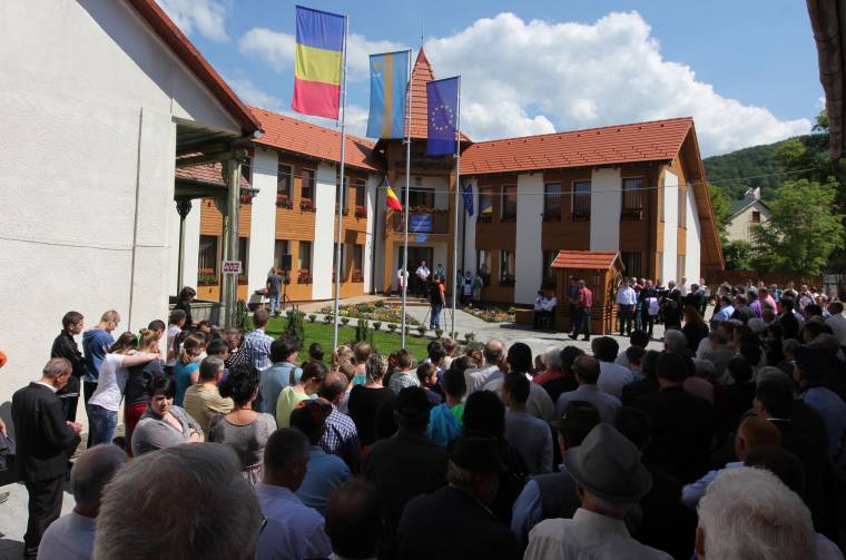 Megújult a parajdi községháza