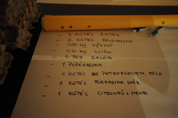 Megtöltenék a zöldségeskosarat