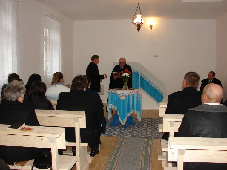 Imaházat avattak Székelydobóban