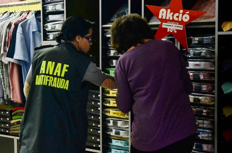 Alcsíki üzletekre csapott le az ANAF