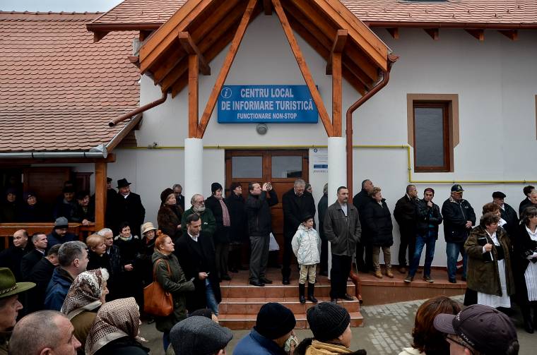Elkészült az új községháza épülete Nagygalmbfalván