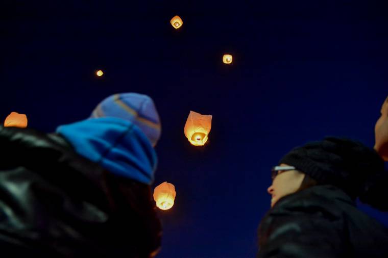 Vásárzáró lampioneregetés Székelyudvarhelyen