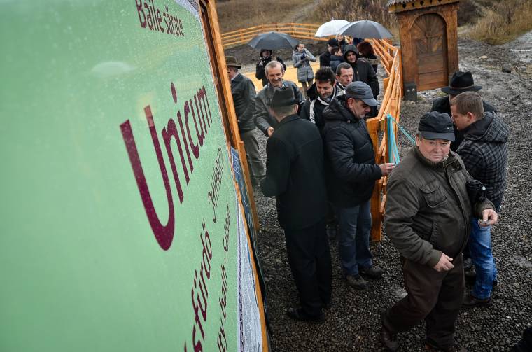 Újjáépítették a korondi gyógyfürdőt