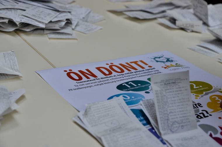 Ezer szavazat közösségi célokra