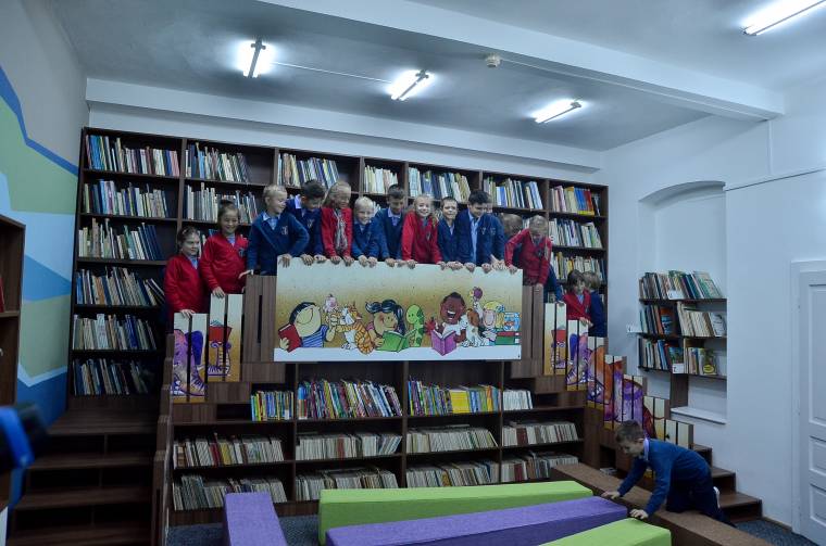 Megújult a székelyudvarhelyi könyvtár gyermekrészlege