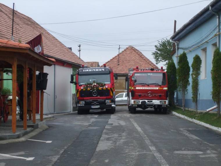 Dicséret a szentegyházi tűzoltóknak