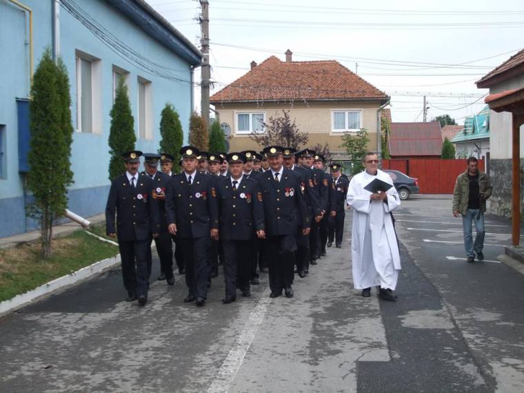 Ünnepeltek a szentegyházi tűzoltók