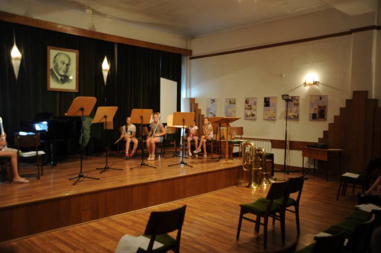 Koncerttel zárul az udvarhelyszéki fúvóstábor