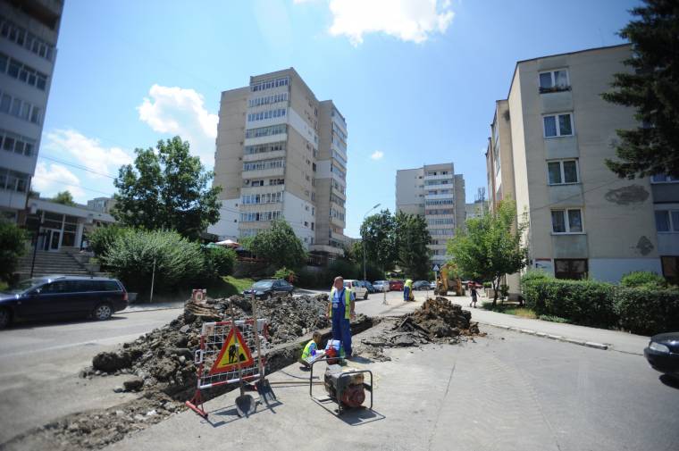 Végéhez közelednek a vezetékcserék Udvarhelyen