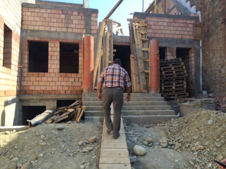 Épül az új községháza Nagygalambfalván