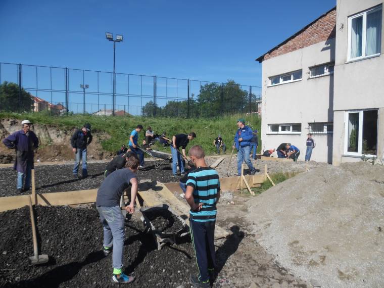 Öltözővel bővül a szentegyházi szakközépiskola