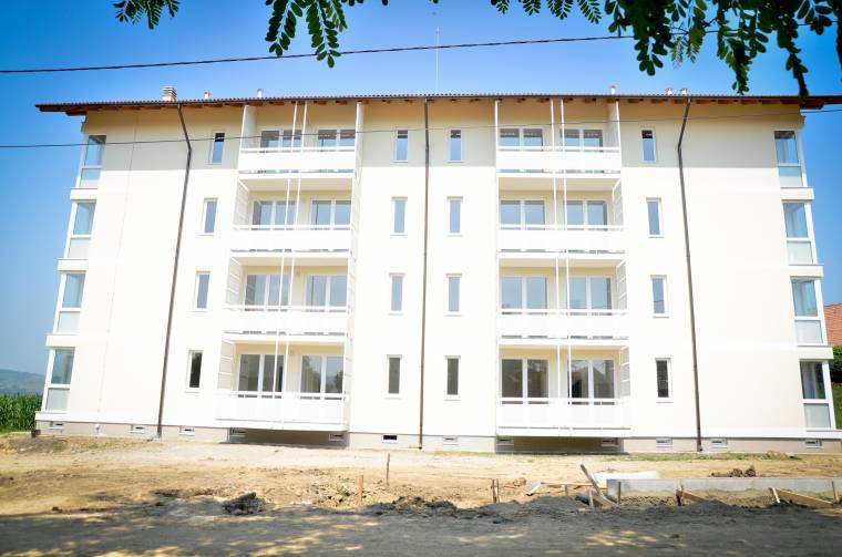 Majdnem elkészült a galambfalvi ANL-s tömbház