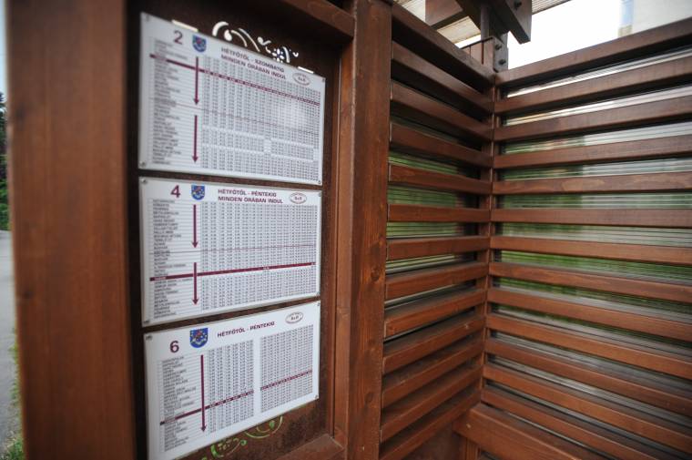 Nem szentírás a buszmenetrend?