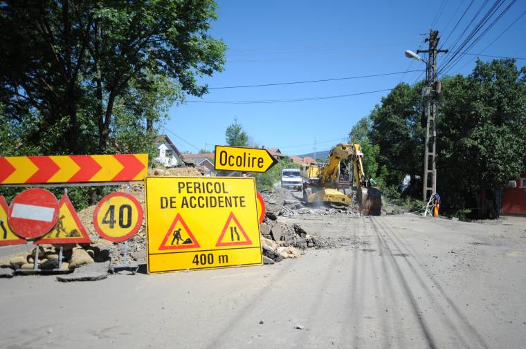 Zajlanak a munkálatok a 132-es megyei úton