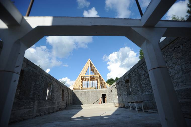 Bővítik a zeteváraljai templomot