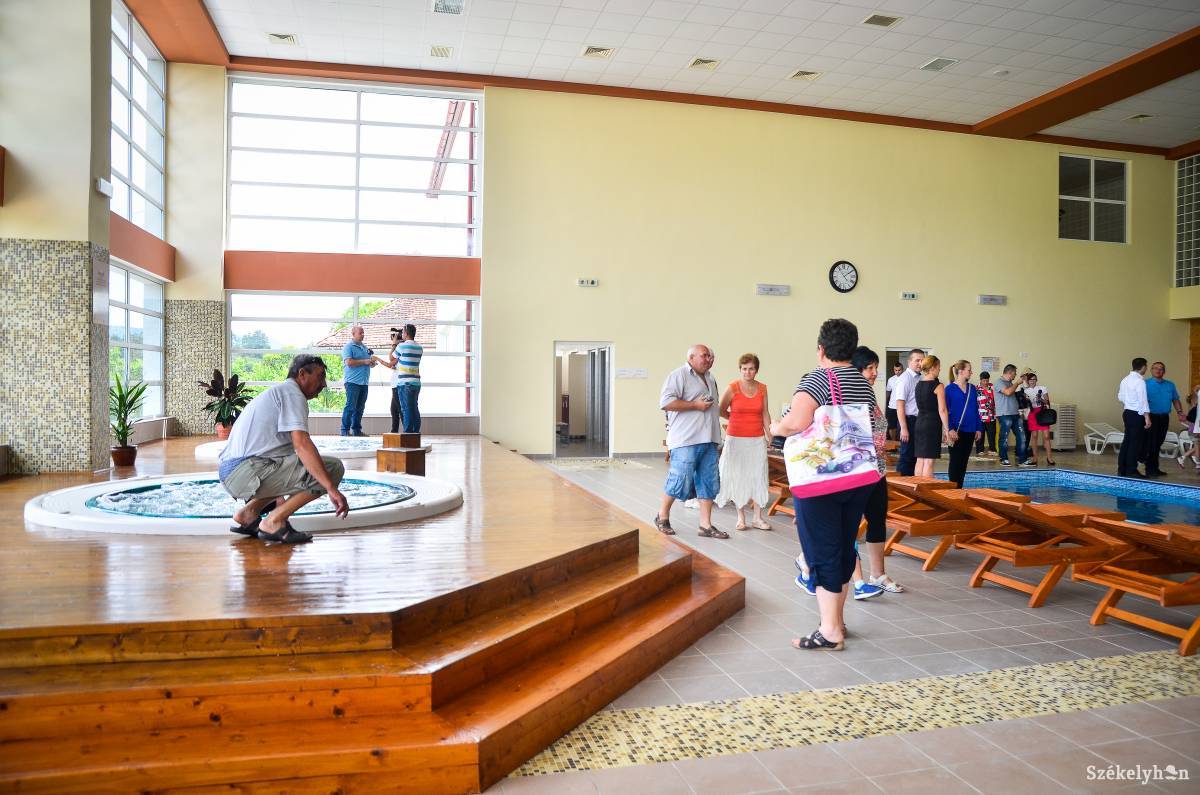 Szállodát építenének a parajdi wellnessközponthoz. Archív •  Fotó: Barabás Ákos