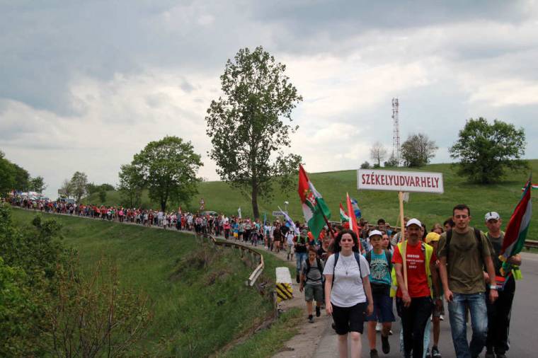 Gyalogos zarándoklat Székelyudvarhelyről