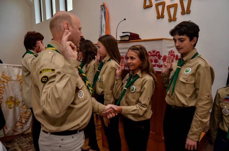 A cserkészek fogadalma egész életre szól