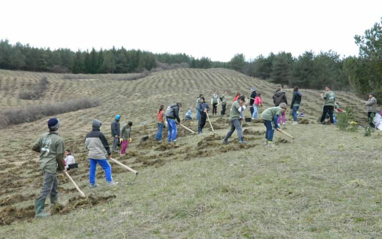 Fákat ültettek, laborfelszereléseket kaptak