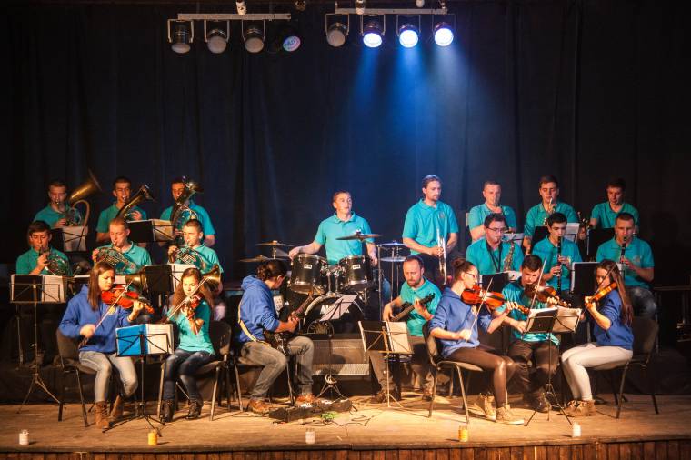 Harmadik születésnapját ünnepelte a Gold Band fúvószenekar