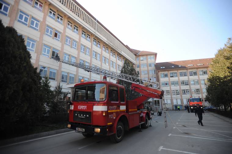 „Tűz” az udvarhelyi kórházban