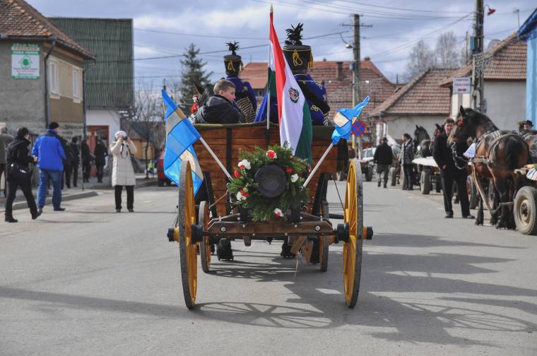 A szabadság saját szimbóluma Szentegyházán