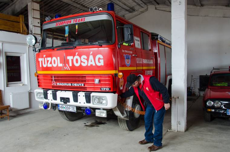 Mindenki megtalálja helyét a farkaslaki önkéntes tűzoltóegységben