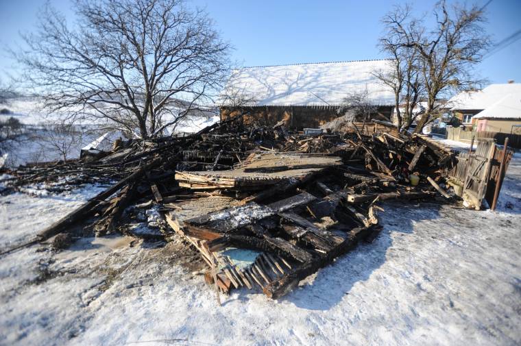 A tűzben mindene odaveszett a kecseti faház tulajdonosának