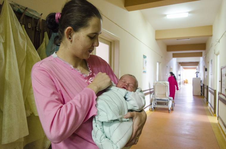 Kisfiú az év első szülöttje Székelyudvarhelyen