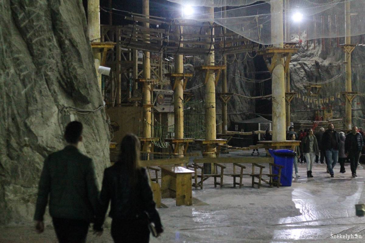 Véget ért a sztrájk. Hétvégén már megnyitották a sóbányát a turisták előtt &bullet;  Fotó: Pál Árpád