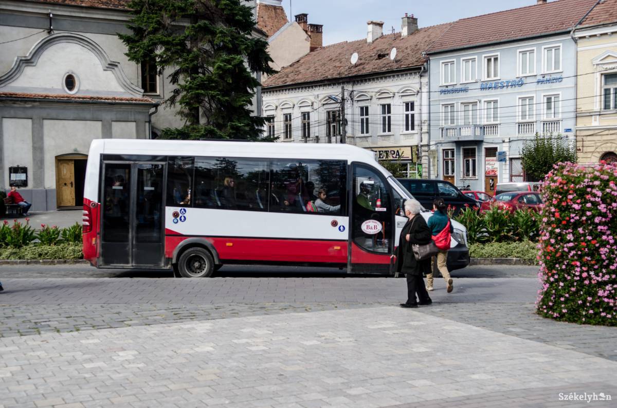 Valóban közszolgáltatássá tennék a tömegközlekedést Udvarhelyen. Archív •  Fotó: Barabás Ákos