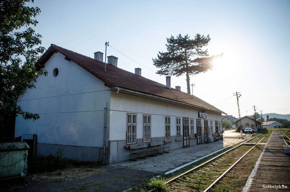 A székelykeresztúri állomás 2016-ban •  Fotó: Barabás Ákos