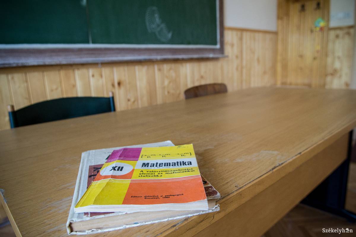 Ki fog matematikát tanítani, ha a jelenlegi oktatók nyugdíjba mennek? •  Fotó: Barabás Ákos